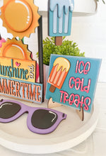 Load image into Gallery viewer, Hello Summer Tiered Tray