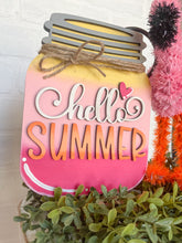 Load image into Gallery viewer, Hello Summer Tiered Tray