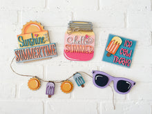 Load image into Gallery viewer, Hello Summer Tiered Tray