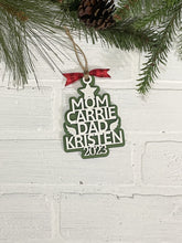 Load image into Gallery viewer, Personalized Family Tree Ornament