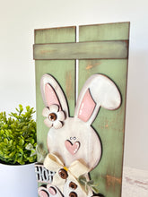 Load image into Gallery viewer, Primitive Easter Bunny Pallet Sign