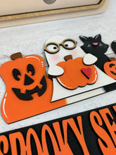 Load image into Gallery viewer, Spooky Season Halloween Interchangeable Sign