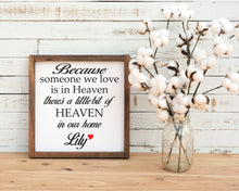 Load image into Gallery viewer, Remembrance Memorial Sign