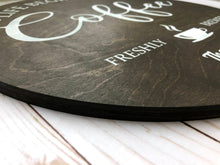 Load image into Gallery viewer, Personalized Coffee Bar Sign