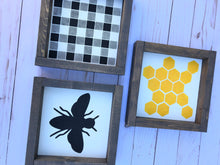 Load image into Gallery viewer, 8x8 Bee Signs