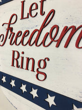 Load image into Gallery viewer, Let Freedom Ring Door Hanger