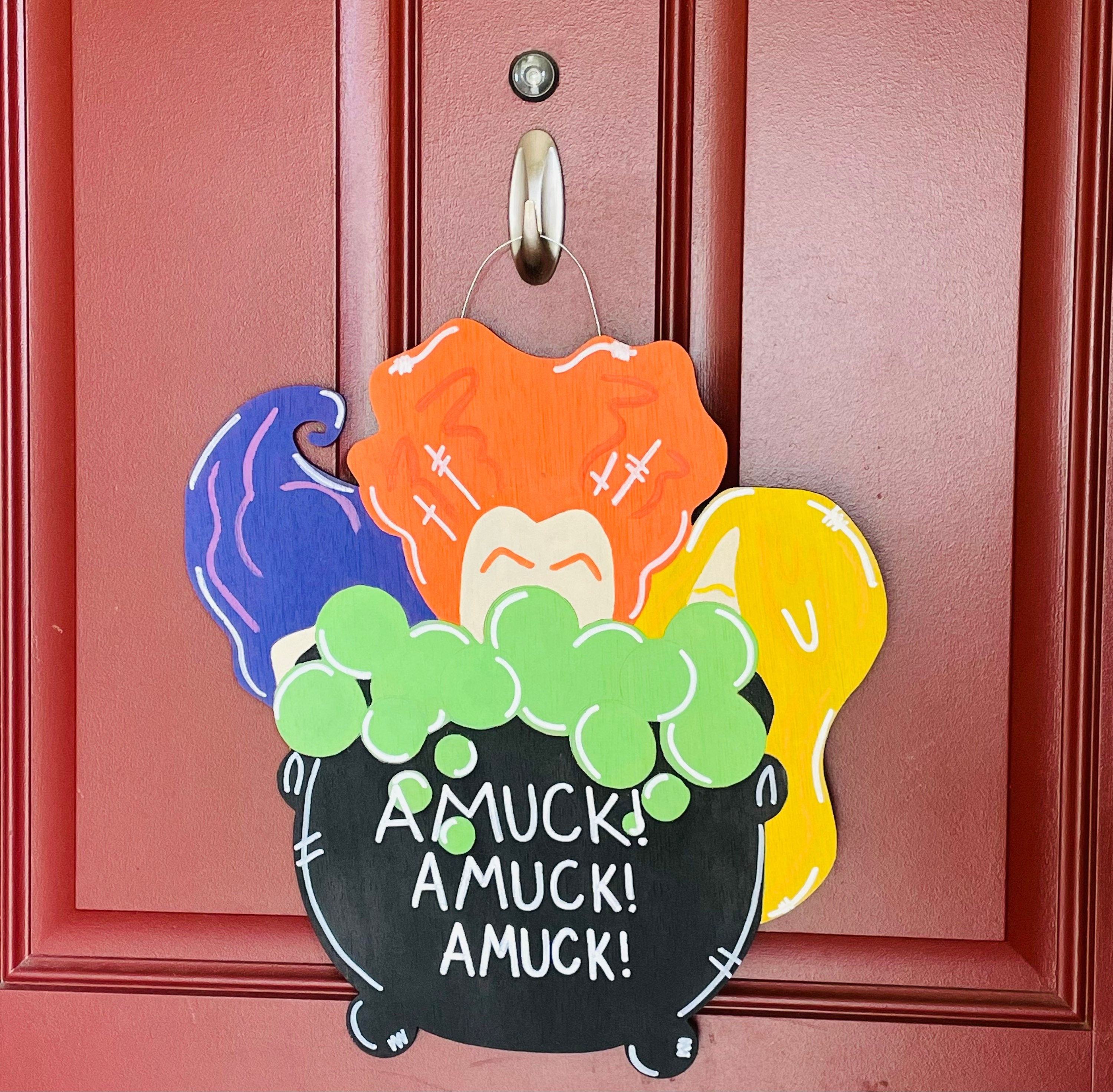 Hocus Pocus Door Hanger – Moyer Makery
