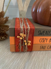 Load image into Gallery viewer, Fall Mini Book Stack