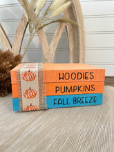 Load image into Gallery viewer, Fall Mini Book Stack