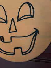 Load image into Gallery viewer, Jack O Lantern Door Hanger