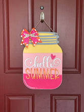 Load image into Gallery viewer, Hello Summer Door Hanger
