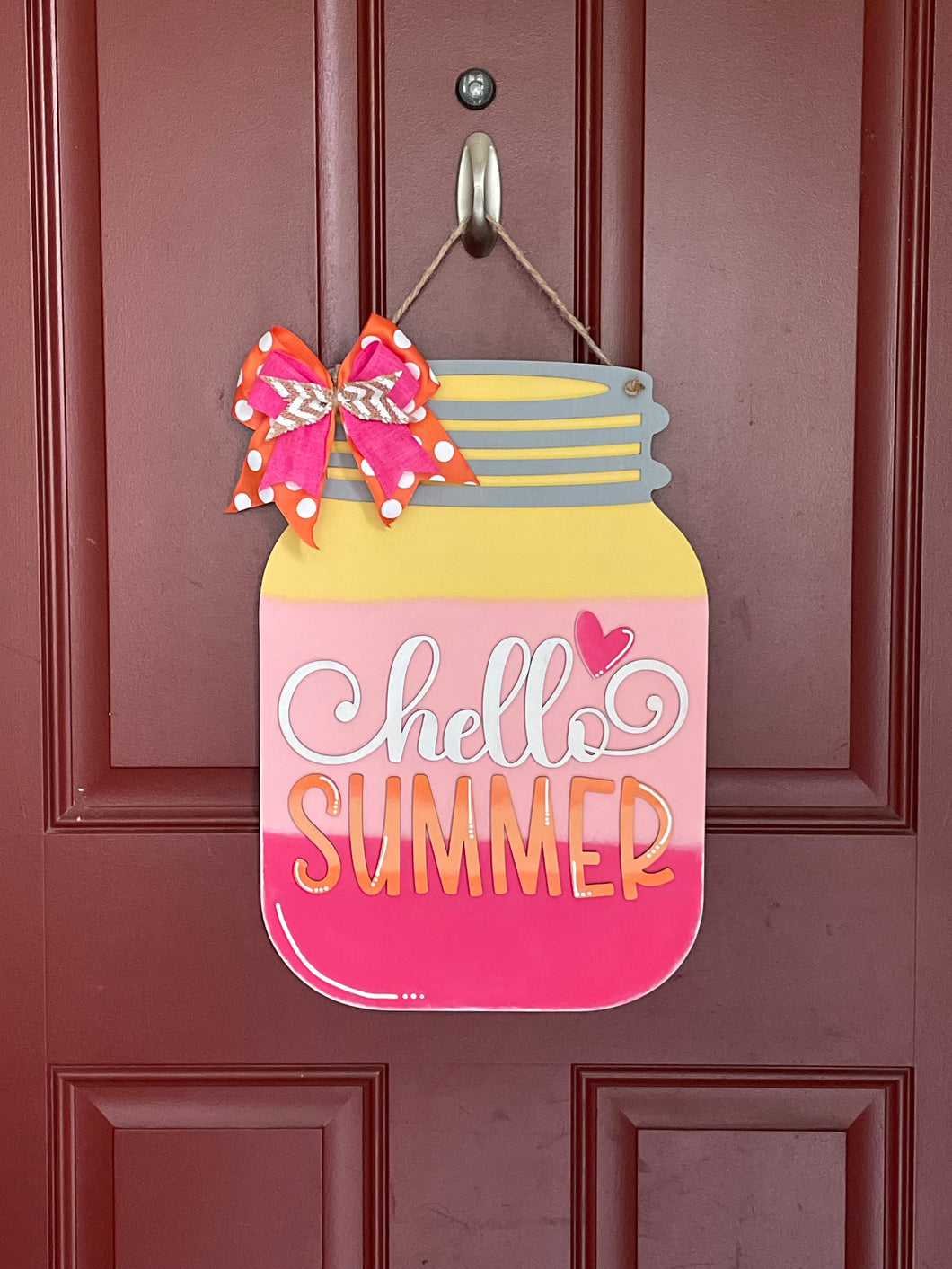 Hello Summer Door Hanger