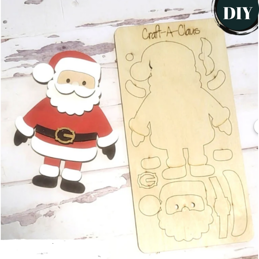 Santa Claus DIY Paint Kit