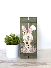 Load image into Gallery viewer, Primitive Easter Bunny Pallet Sign
