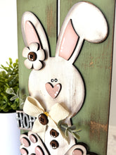 Load image into Gallery viewer, Primitive Easter Bunny Pallet Sign
