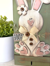 Load image into Gallery viewer, Primitive Easter Bunny Pallet Sign

