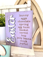Load image into Gallery viewer, Primitive Easter Sign Trio
