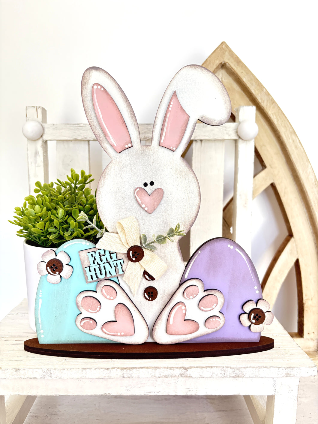 Primitive Bunny Shelf Sitter