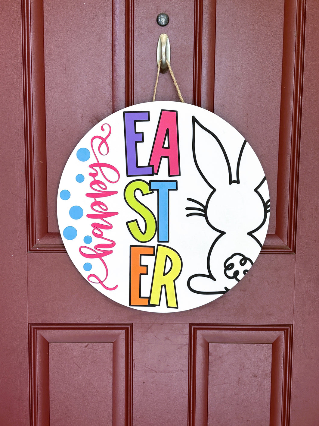 Happy Easter Door Hanger