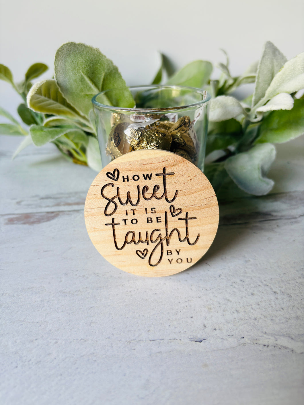 Engraved Candy Jar