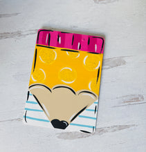 Load image into Gallery viewer, Hand painted pencil clip board
