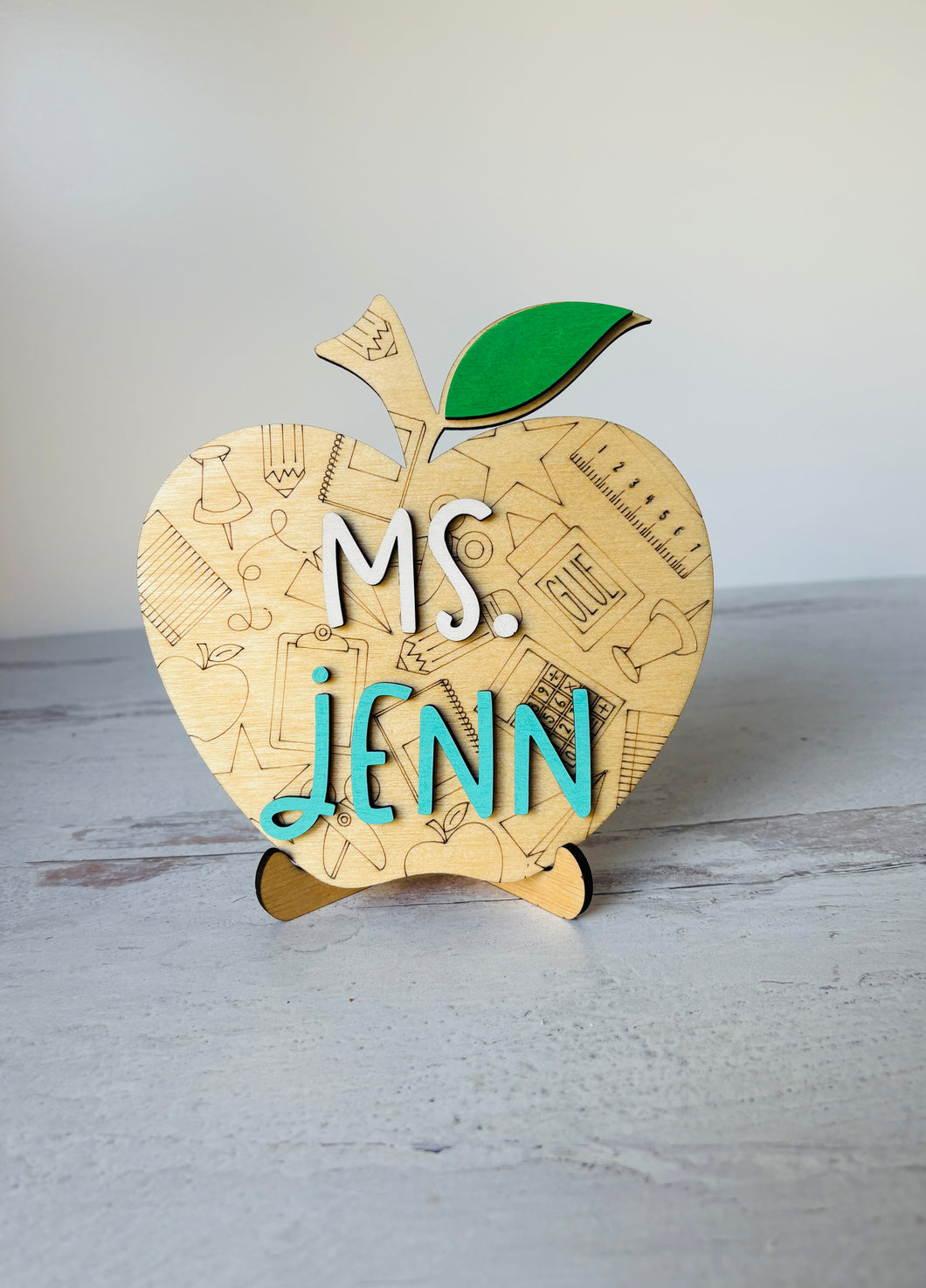 Teacher Name Plate