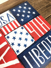 Load image into Gallery viewer, Patriotic Wood Sign
