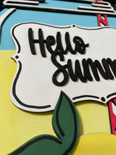 Load image into Gallery viewer, Hello Summer Door Hanger
