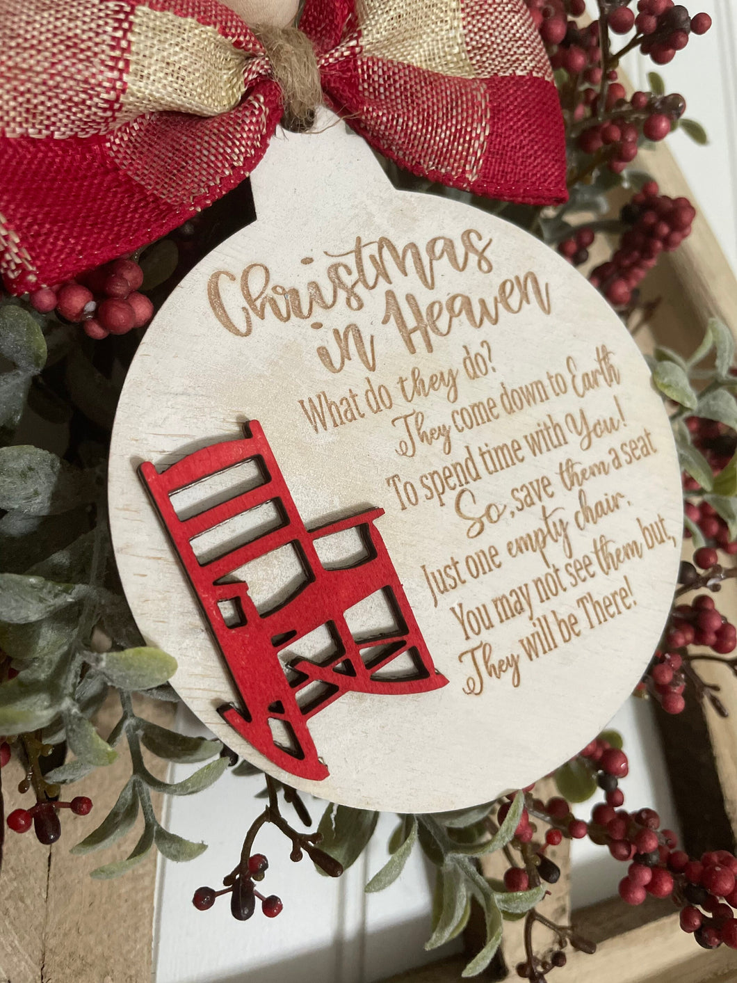 Christmas In Heaven Ornament