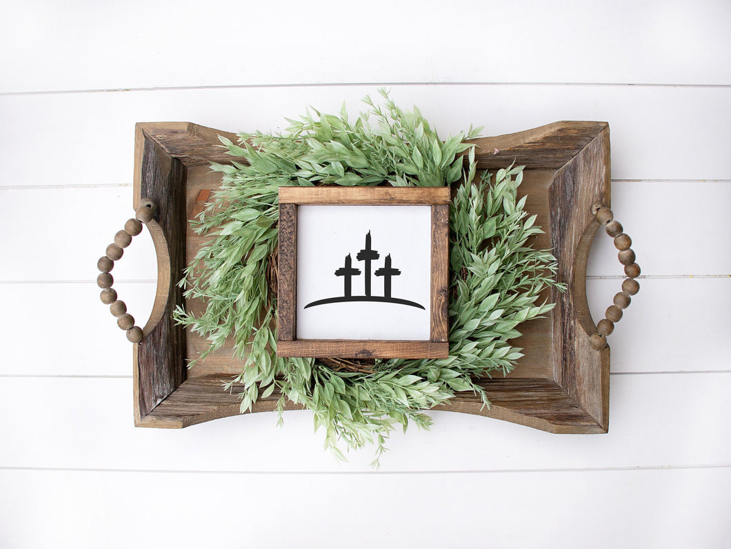 Easter Cross Sign