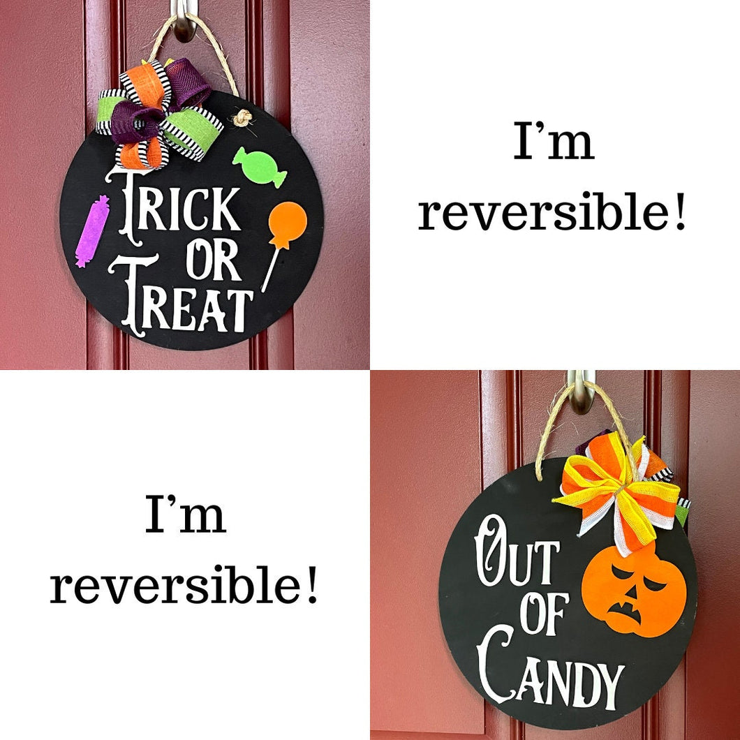 Trick or Treat Sign